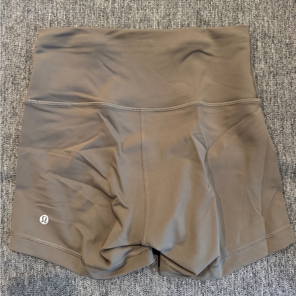 Lululemon Wunder Train High-Rise Shorts 4" - nomad